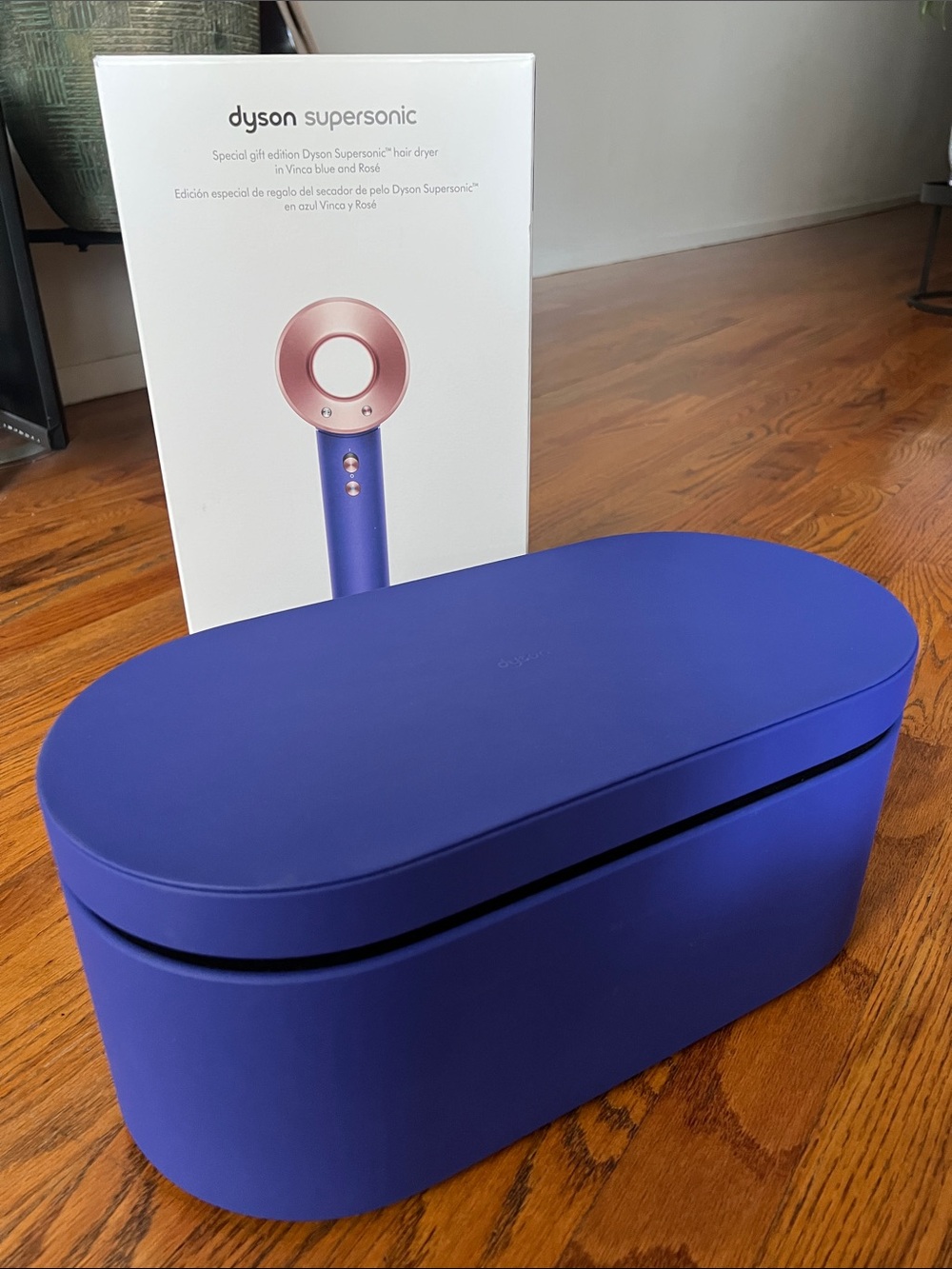 Dyson dryer carrying case Blue